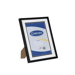 Carven Certificate Frame 40050 A4 Double Bevelled Edge Mat Black - Only 1 Remaining